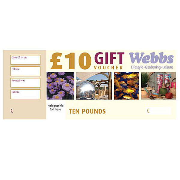 Webbs Voucher �10
