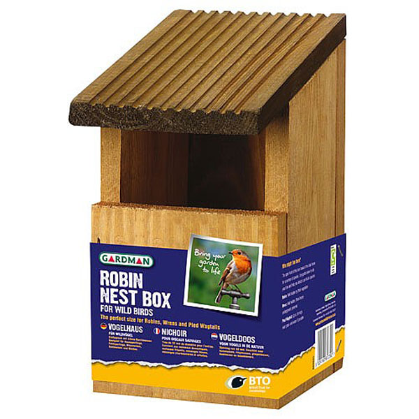 buy gardman robin nest box from webbs garden centres buy gardman robin nest box from webbs garden centres