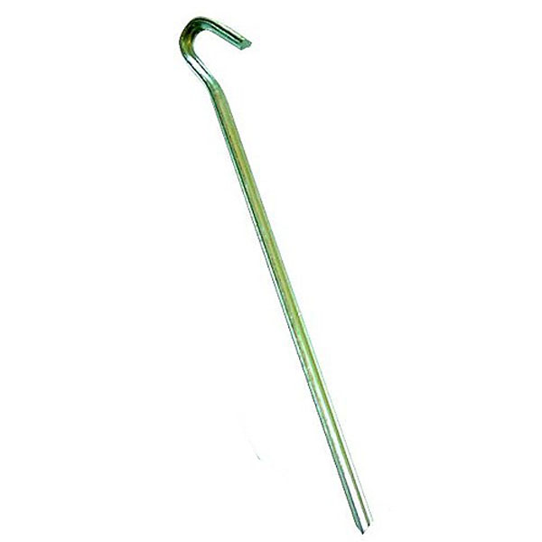 Galvanised Flat Bar Garden Pegs - Pack of 5