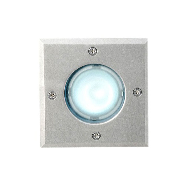 Square Stainless Steel Uplight 20 Watt - Single