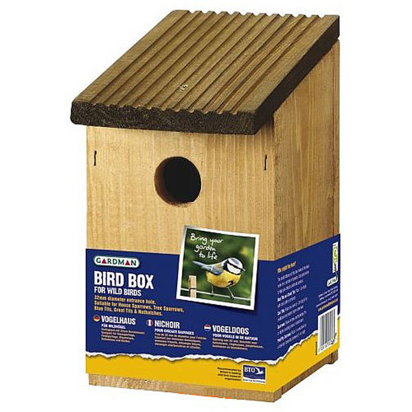 Wooden Bird Box