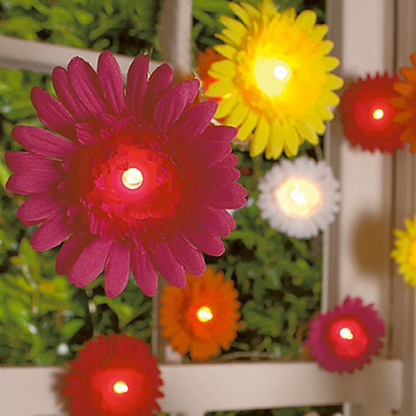 20 LED Gerbera Lights