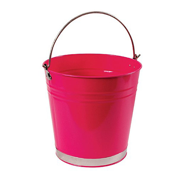 Aluminium Bucket - Pink