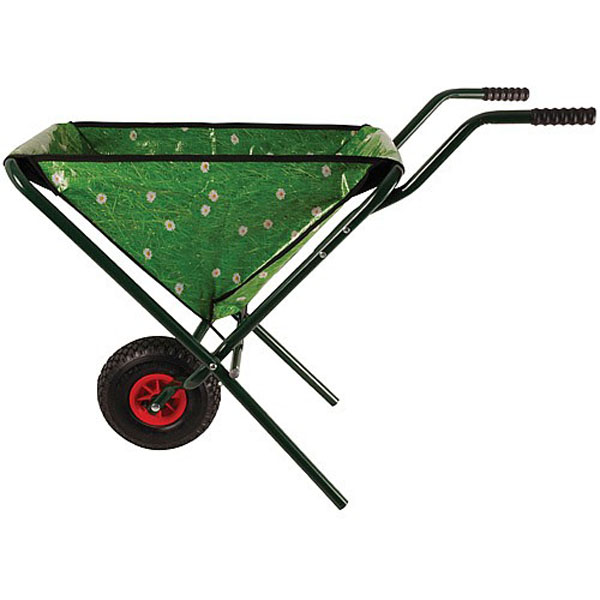 Foldable Daisy Design Wheelbarrow