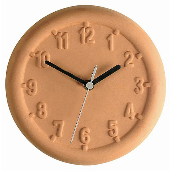 Terracotta Clock