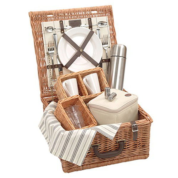 Luxury 'Madison' Picnic Basket for 2