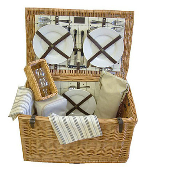 Luxury 'Madison' Picnic Basket for 6