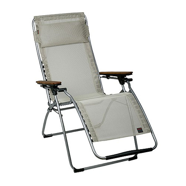 Lafuma Garden Relaxer - with Wooden Arms