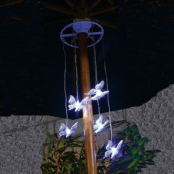 5 Butterfly Parasol Mobile Lights