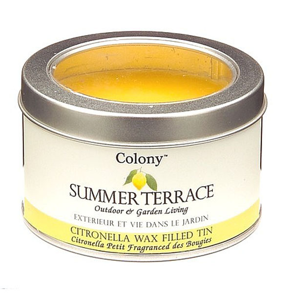 Citronella Wax Filled Tin
