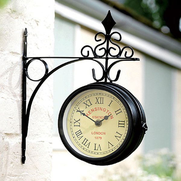 Kensington Station Clock Outdoor Clocks bs Direct Online