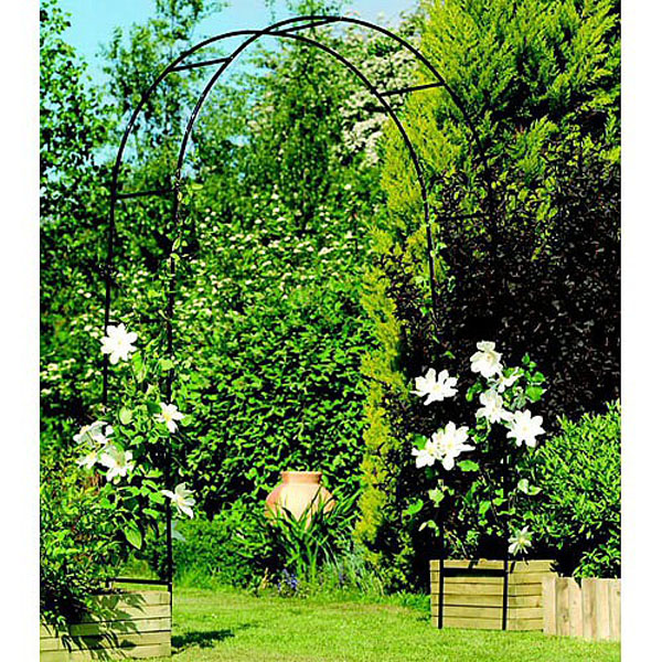 Round Metal Garden Arch - 2mtr