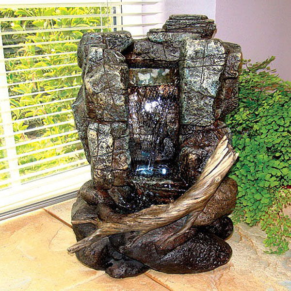 Mini Wildwood Cascade with Lights