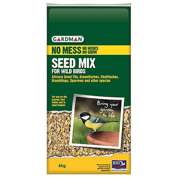 No-Mess Seed Mix - 4kg