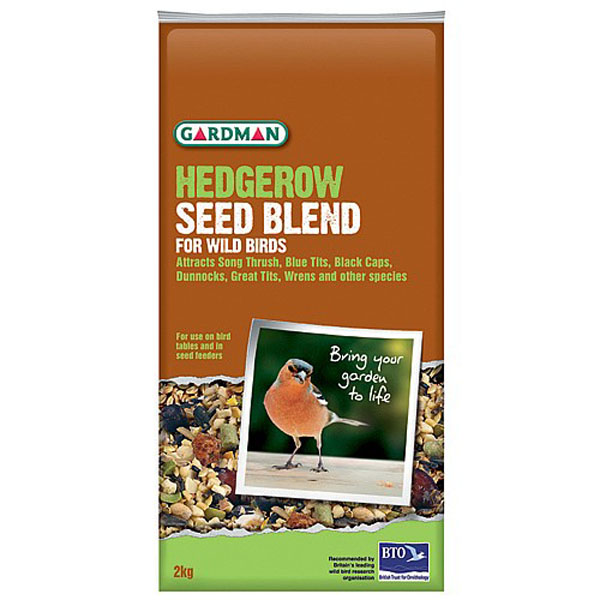 Hedgerow Bird Seed Blend - 2kg