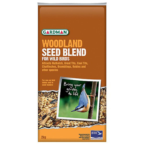 Woodland Bird Seed Blend - 2kg