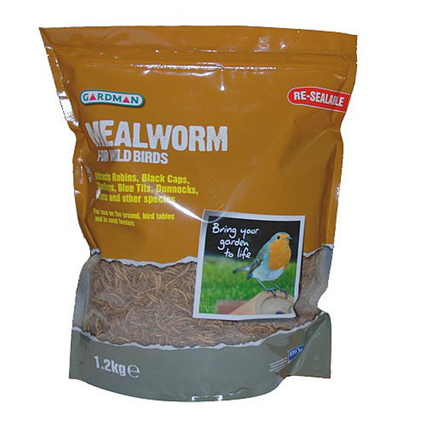 Mealworm For Wild Birds Bag - 1.2kg