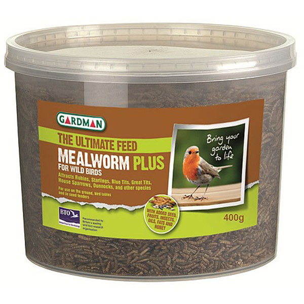Mealworm Plus Tub - 400g