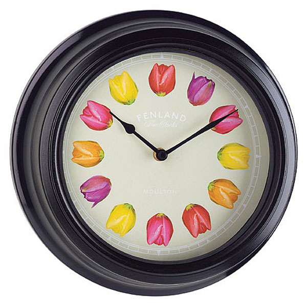 Tulip Time Clock 30cm (12'')