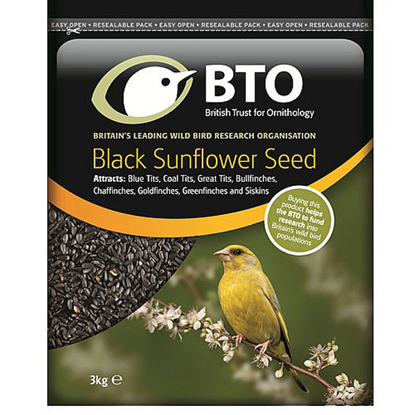 BTO Black Sunflower Seed - 3kg