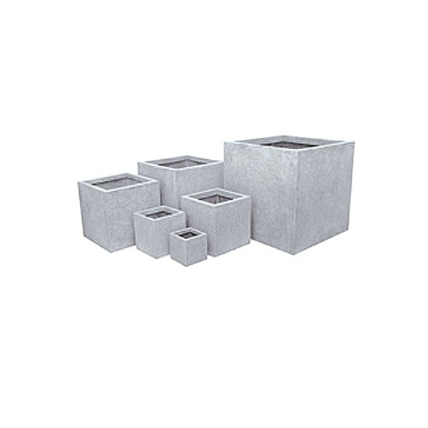 Grandelight Square Planter - Grey 3 Sizes