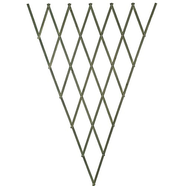 Expanding Riveted Fan Trellis 1.8 x 0.9m - 2 Colours Available