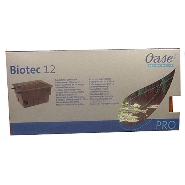 Replacement Filter Foam for Biotec 12 - 2 Colours Available