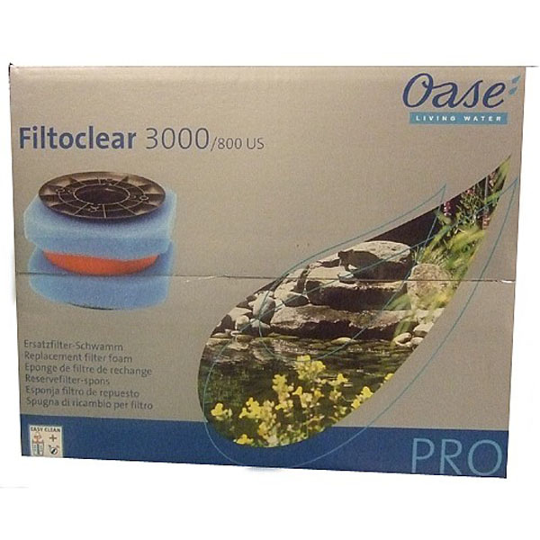 Replacement Filter Foam Set for Filtoclear - 4 Sizes Available