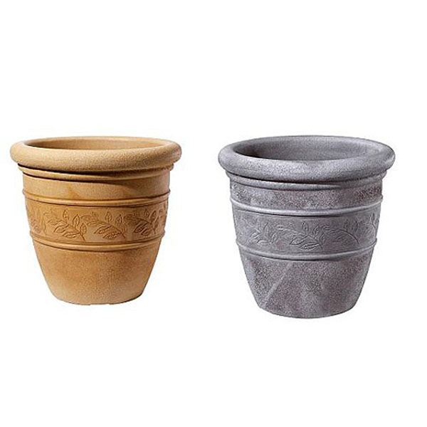 Sylvan Bell Pot - Granite & Sand