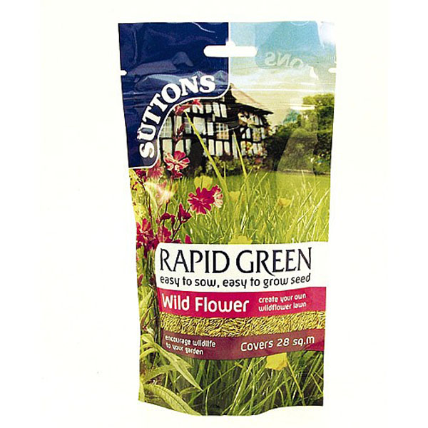 Rapid Green Wild Flower GrassSeed
