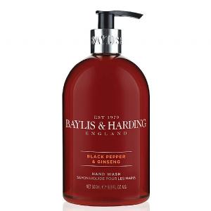 Baylis & Harding Mens Black Pepper & Ginseng Hand Wash 500ml