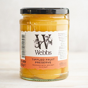 The Wooden Spoon Preserving Co. Peaches in Brandy 560g