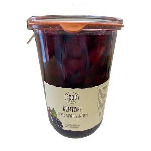 The Wooden Spoon Preserving Co. Mixed Berries in Rum 875g