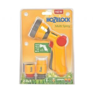 Hozelock Multi-Spray Gun Soft Touch & Fittings Set