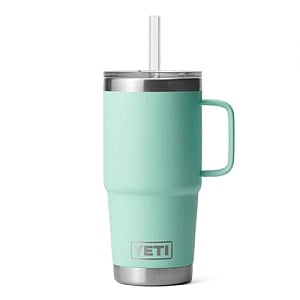 YETI Rambler Straw Mug (710ml/25oz) - Sea Foam