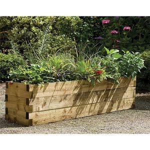 Forest Caledonian Trough Raised Planter