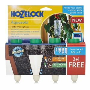 Hozelock Aquasolo Watering Cones Triple Pack + 1 Free - Medium