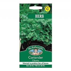 Mr Fothergills Coriander Cilantro (For Leaf) Seeds