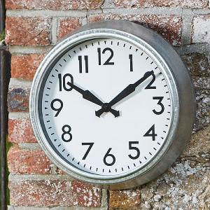 Outside In Padstow Wall Clock 38cm