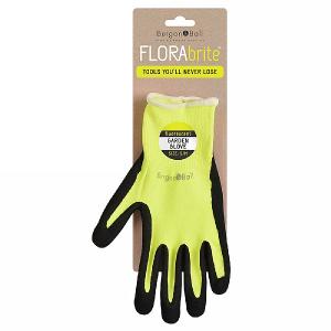 Burgon & Ball Florabrite Yellow Garden Gloves S/M