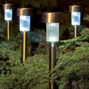 Solar Powered Post & Uplights