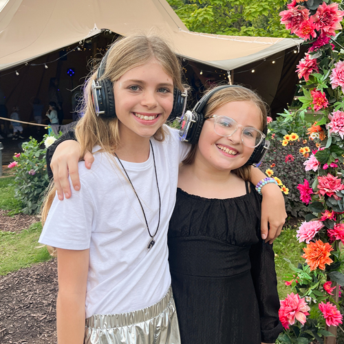 Family Disco in the Dahlias