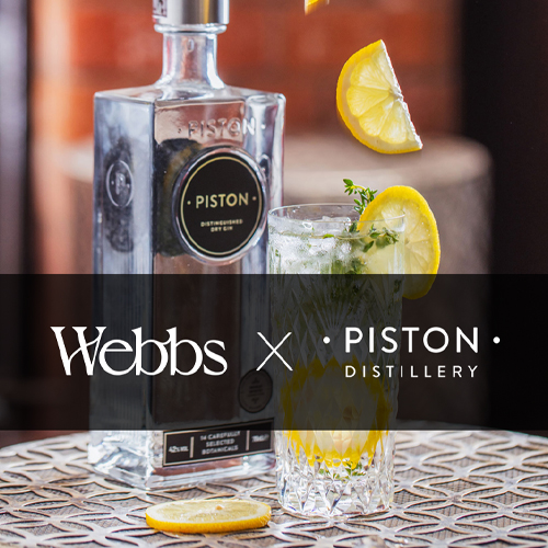 Webbs x Piston Spirits Flight Tasting Experience