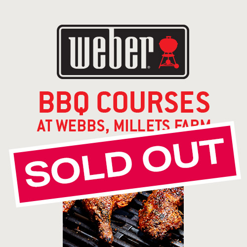Weber Barbecue School Cookery Courses 2025 at Webbs, Millets Farm