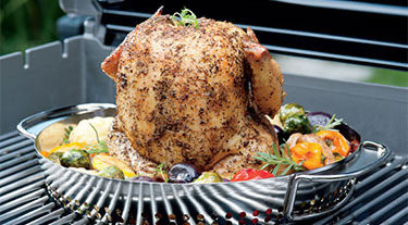 Barbecue Chicken with Tomato Salsa