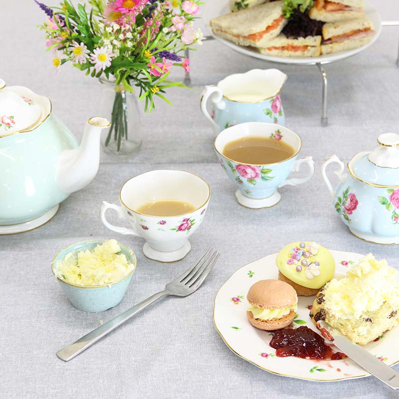 Scones, tea and prosecco at Mother's Day Afternoon Tea at Webbs