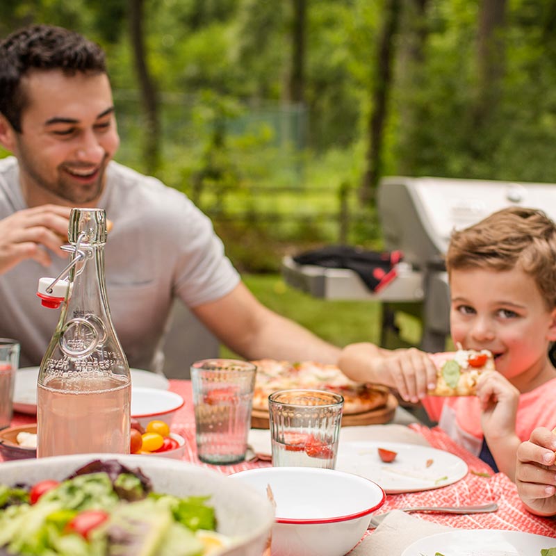 Family barbecues at Weber World