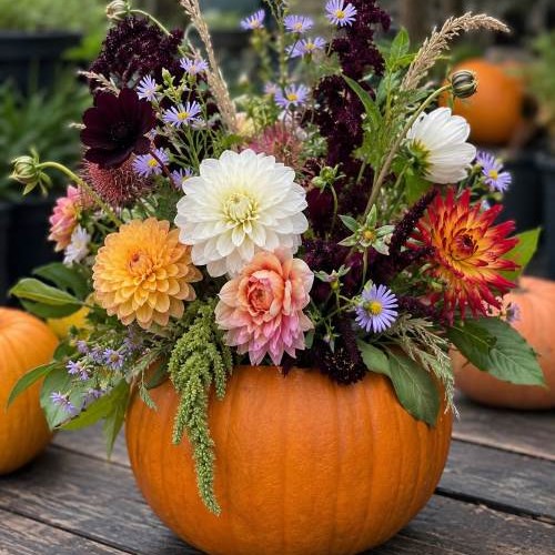 Autumn Dahlia Centrepiece Masterclass with Anna Brian
