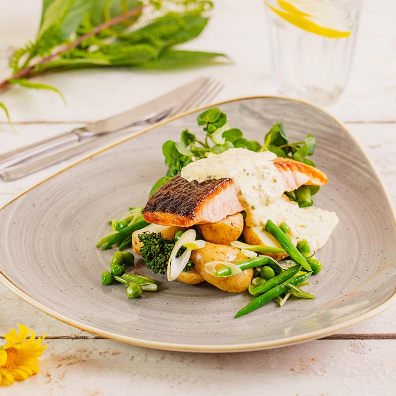 Summer Menu at Webbs Restaurant at Wychbold near Droitwich