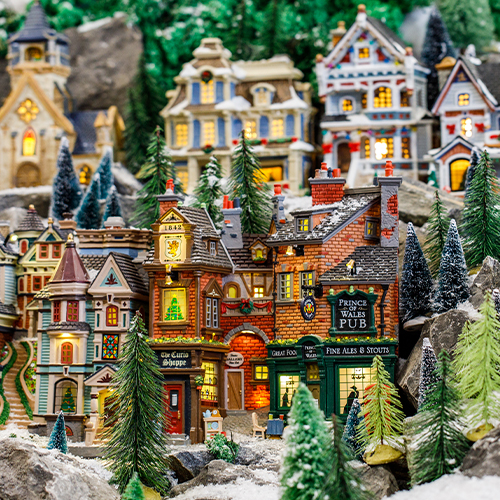 Where to start with your model Christmas village
